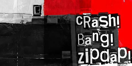 Crash! Bang! Zipdap! font