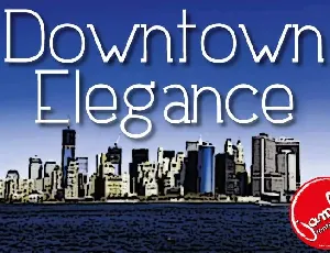 Downtown Elegance font