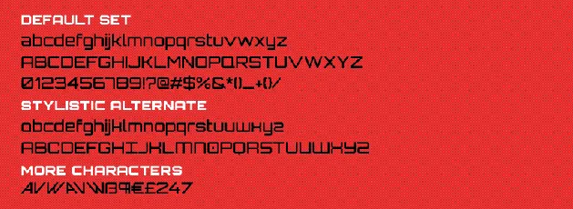 Orbitron font