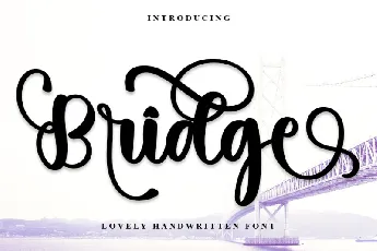 Bridge font