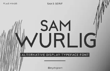 Sam Wurlig font