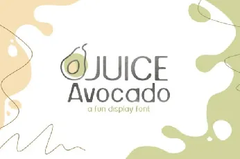 Juice Avocado font