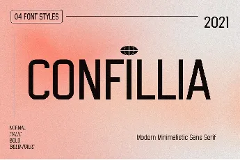 Confillia font