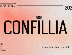 Confillia font