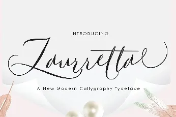 Laurretta Calligraphy font