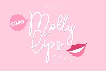 Molly Lips font