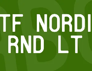 PTF NORDIC Rnd Lt font