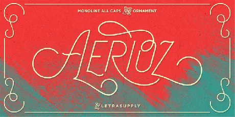 Aerioz Typeface font