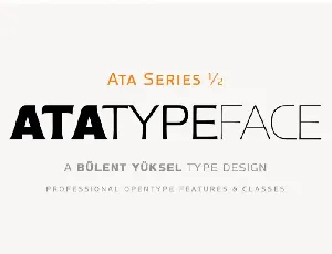 Ata Type Family font