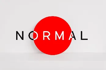 Normal Typeface font