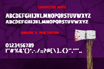 Sharp Axe font