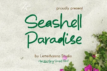 Seashell Paradise free font