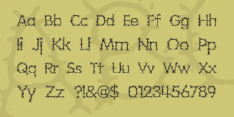 Grotesque BRK font