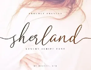 Sherland Script font