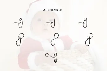 Merrybaby Script font