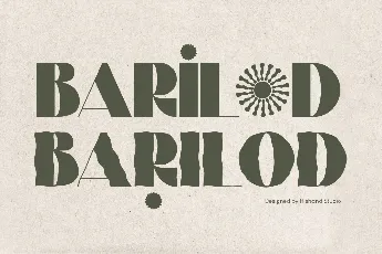 BARILOD font