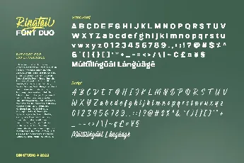 Ringtail font