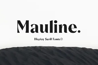 Mauline font