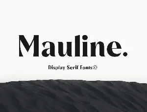 Mauline font