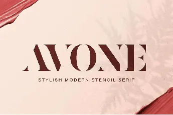 Avone font