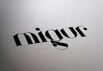 Migur Free font