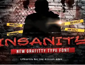 INSANITY font