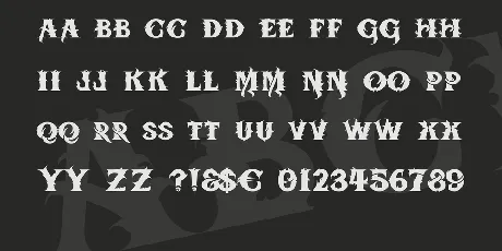 BTX-Chaos-Made font