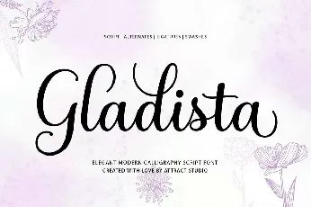 Gladista font