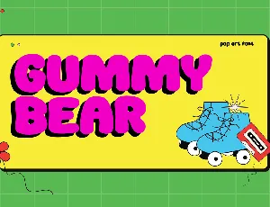 Gummy Bear font