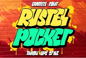 Rustel Pocket font