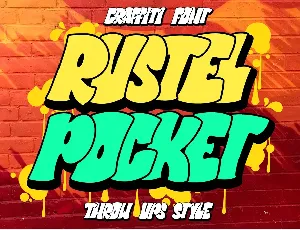 Rustel Pocket font