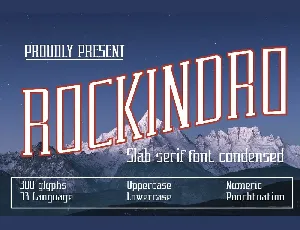 Rockindro font
