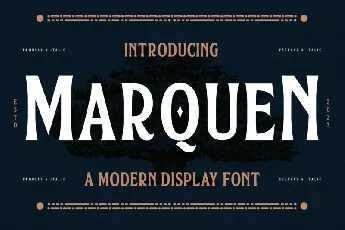 Marquen font