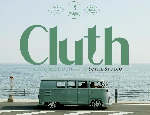 Cluth font