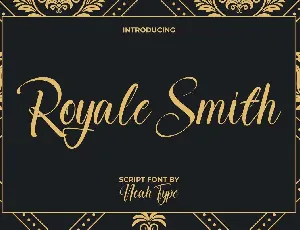 Royale Smith font