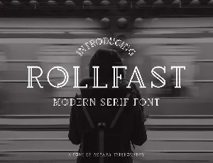 Rollfast Typeface Free font