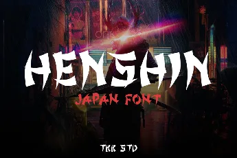 Henshin font