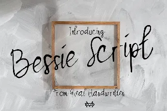 Bessie Demo font