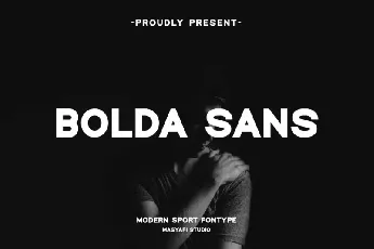 Bolda Sans font