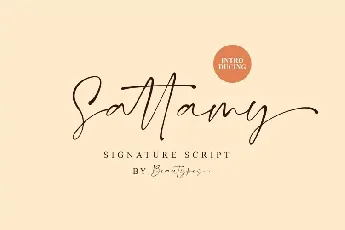 Sattamy font