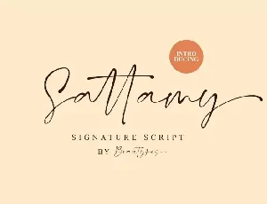 Sattamy font