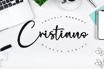 Cristiano font