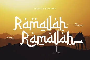 Ramallah font