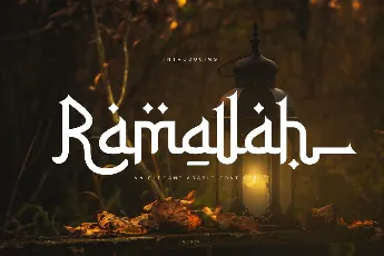 Ramallah font