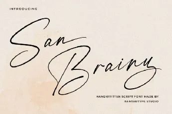 San Brainy font