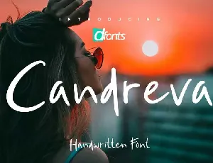 Candreva Handwritten font