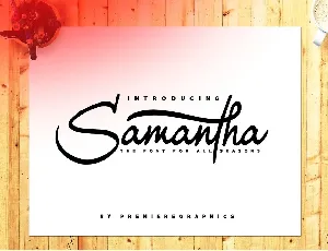 Samantha Script Free font