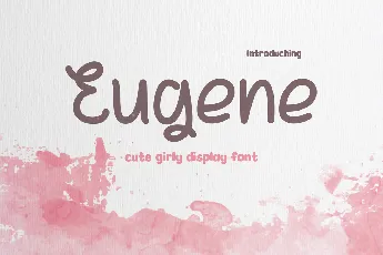 Eugene font