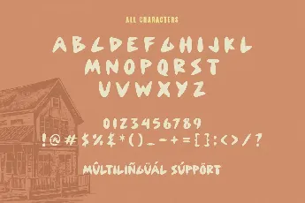 Corner Store font