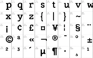 Tulia font